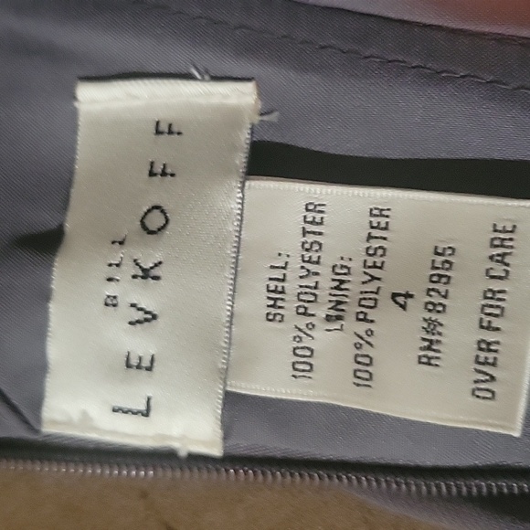 BILL LEVKOFF Bridesmaid Dress Style‎ 730 4 Grey Going Out Bridesmaid Formal Prom - Picture 7 of 7